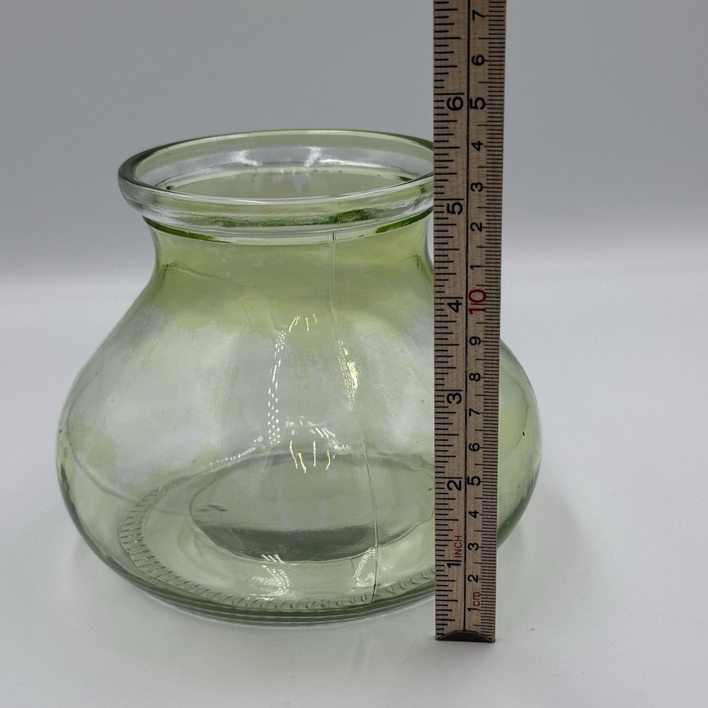 Green Bud Vase 5 Inches Tall - Picture 2 of 4